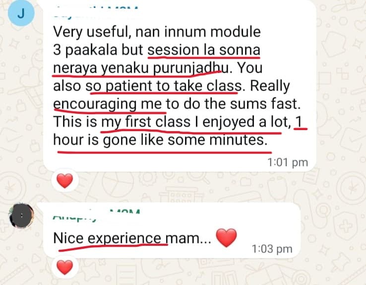 M2M testimonial 5