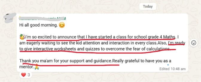 M2M testimonial 9