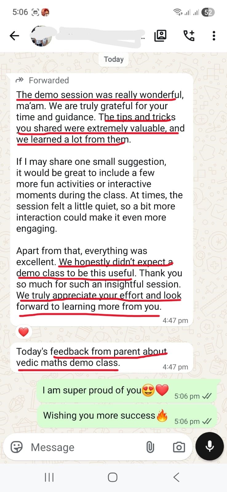 M2M testimonial 12