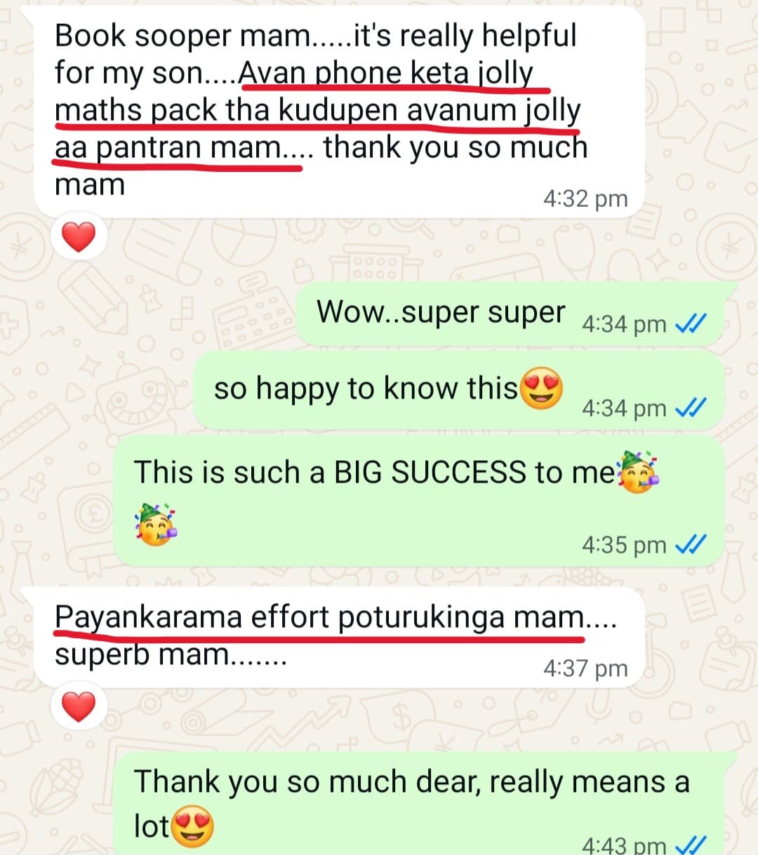 Jolly Maths Pack testimonial 3