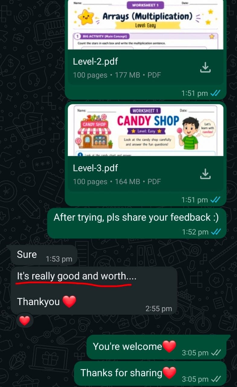 Jolly Maths Pack testimonial 4