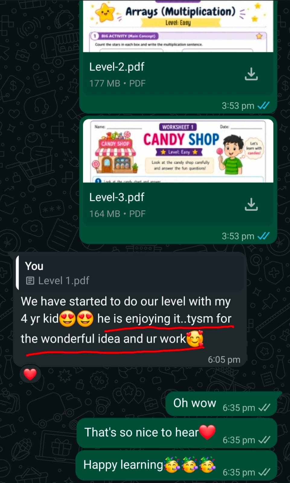 Jolly Maths Pack testimonial 5