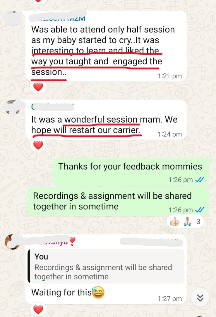 Parent and child testimonial 2