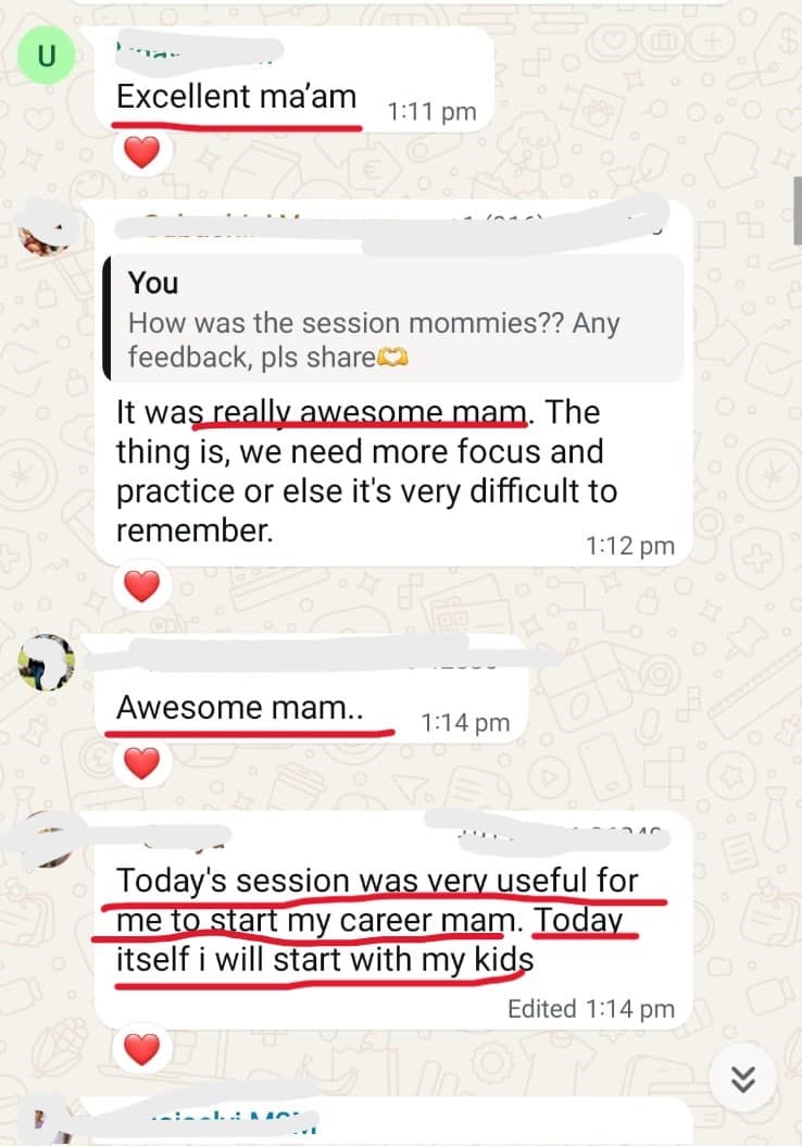 Parent and child testimonial 3