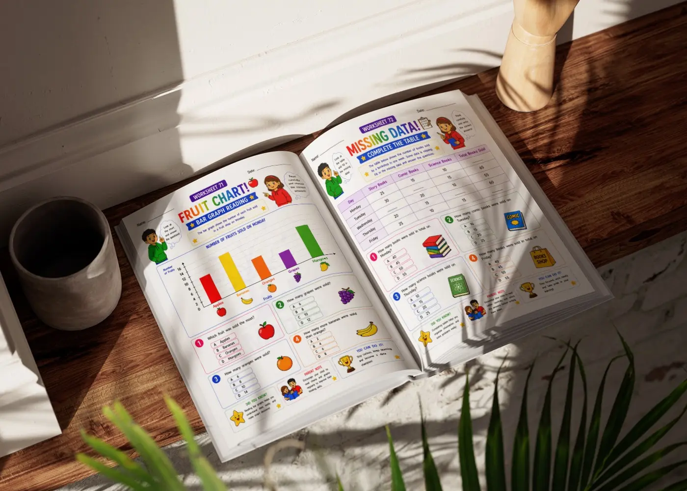 Maths learning activities for children